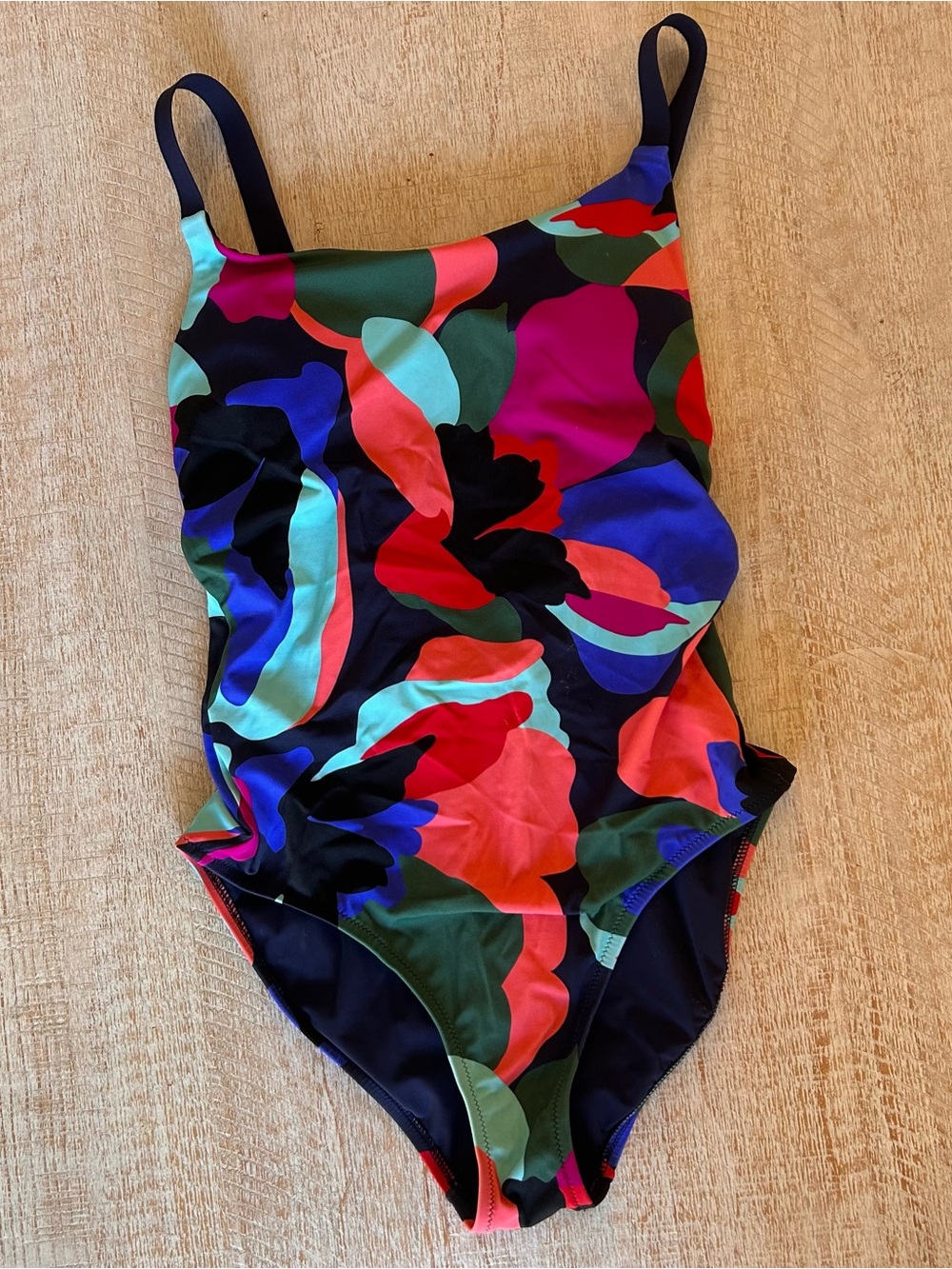 Athleta One-Piece Swimsuit - Bright Multicolor Floral